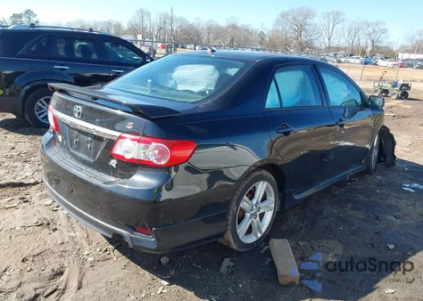 2013 Toyota Corolla S from USA, damaged, VIN 2T1BU4EE6DC051247